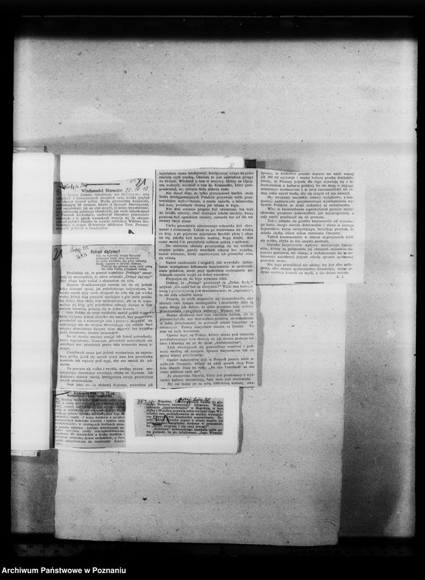 image.from.unit.number "Wycinki prasowe dotyczące Polski o różnej treści"