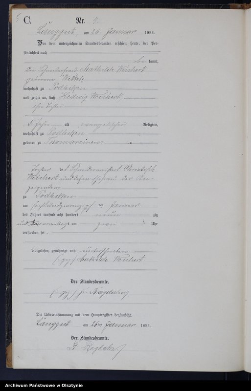 image.from.unit.number "Sterbe-Neben-Register Nr 1 - 36"