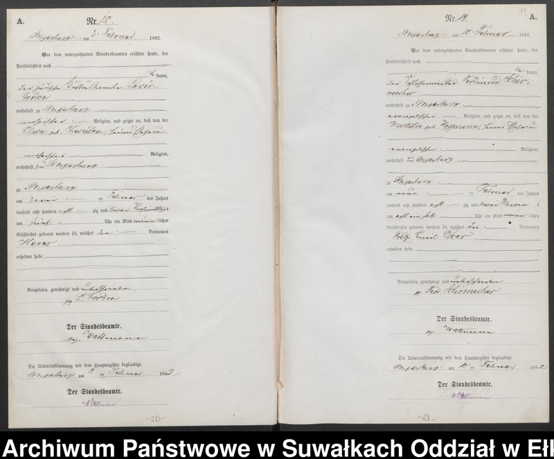 image.from.unit.number "Geburts-Neben-Register des Preussischen Standes-Amtes Angerburg Kreis Angerburg"