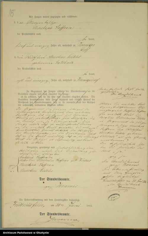 image.from.unit.number "Heiraths-Neben-Register Nr 1 - 17"