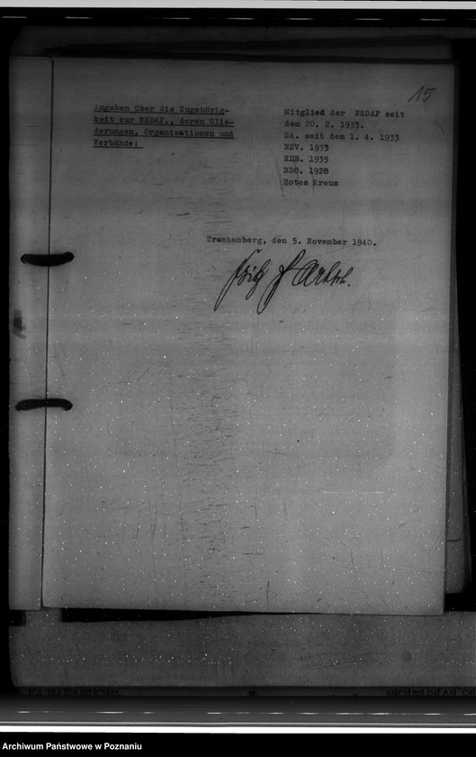 Obraz 19 z jednostki "Bewerbungen um Anstellung"