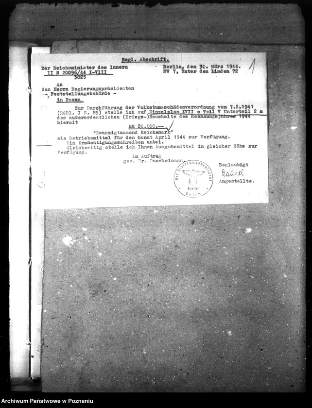 Obraz 5 z jednostki "Haushaltsmittel"