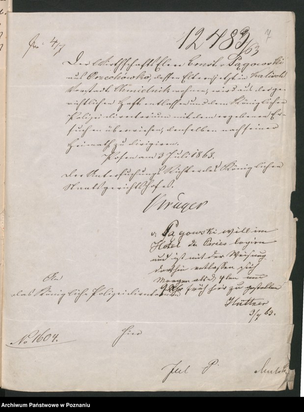 Obraz 11 z jednostki "A. betr. Severin Ernst, Zenon, Wladislaus von Pągowski"