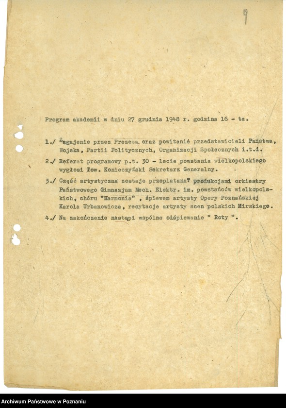 Obraz 11 z jednostki "Obchody roczne Powstania Wielkopolskiego 1918/19 r."