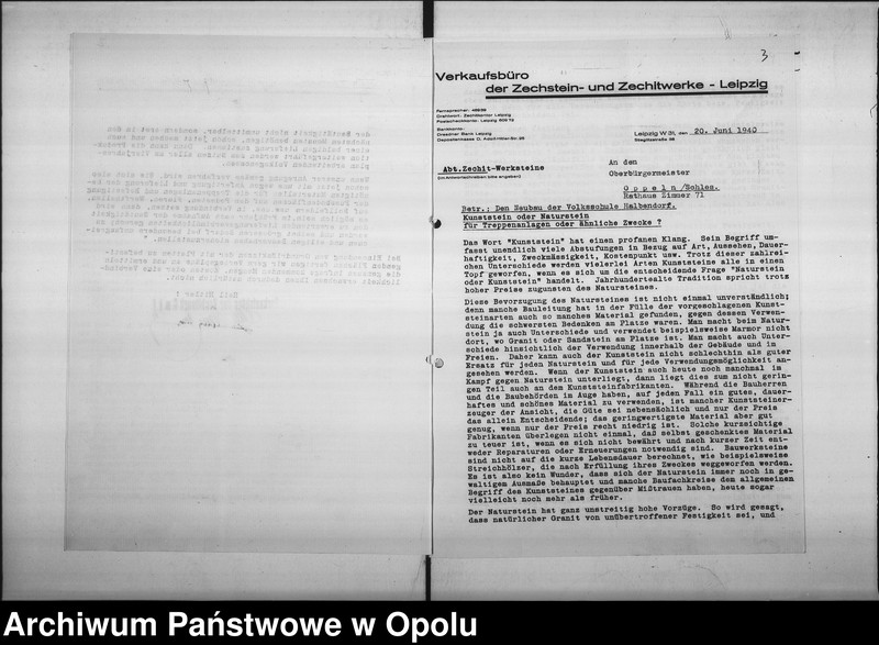 Obraz 7 z jednostki "[Oferta firmy "Zechstein- und Zechitwerke - Leipzig" dotycząca budowy szkoły w Półwsi]"