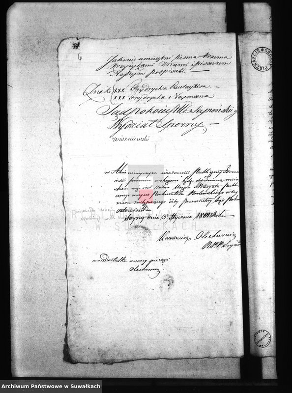 image.from.unit.number "Annexa Gminy Puńskiey z Roku 1814"