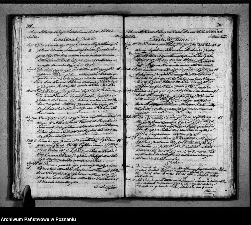 Obraz 19 z jednostki "Duplikat urodzonych, zaślubionych i zmarłych"