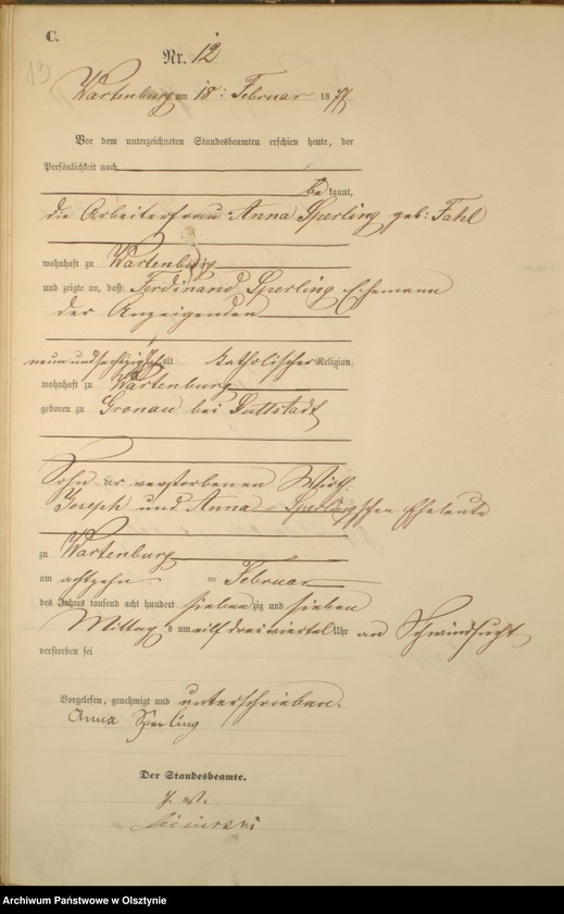 image.from.unit.number "Sterbe-Haupt-Register nr 1 - 142"