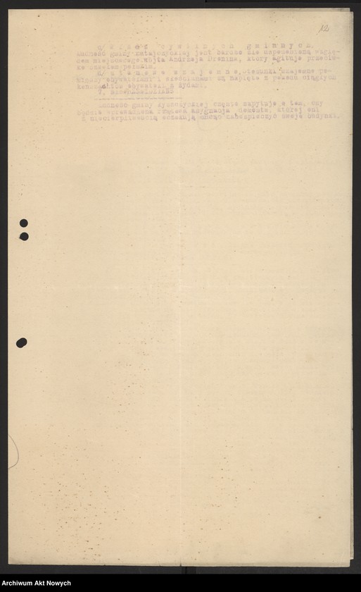image.from.unit.number "Meldunki Inspektoratów Brzeskiego, Mińskiego, Wileńskiego przesyłane przez Zarząd Cywilny Ziem Wschodnich (Wydział Werbunkowy) do KCNP. Korespondencja ZCZW (Wydział Narodowościowy), z charakterystyką stosunków na pograniczu litewskim. Rozkaz Naczelnika Okręgu Wołyńskiego ZCZW"
