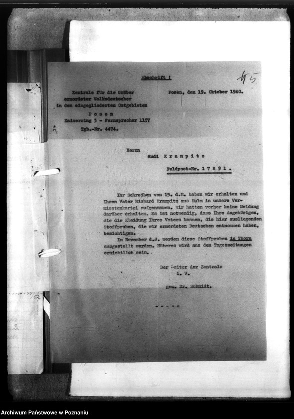 Obraz 9 z jednostki "Richard Krampitz aus Kulm (Chełmno)"