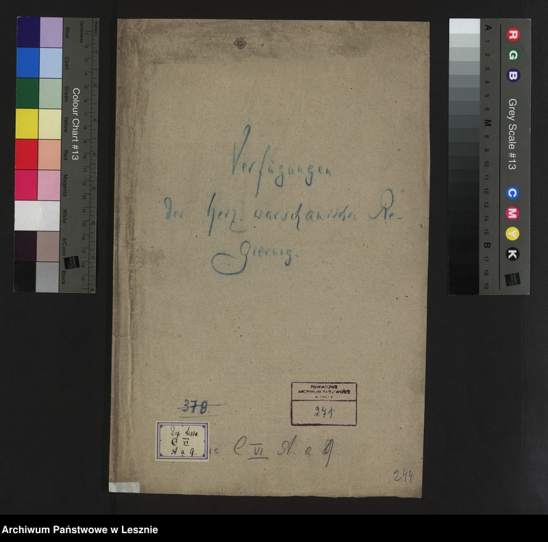 Obraz 2 z jednostki "[Verfügungen der Herzog-Warschauischen Regierung in Handelssachen]"