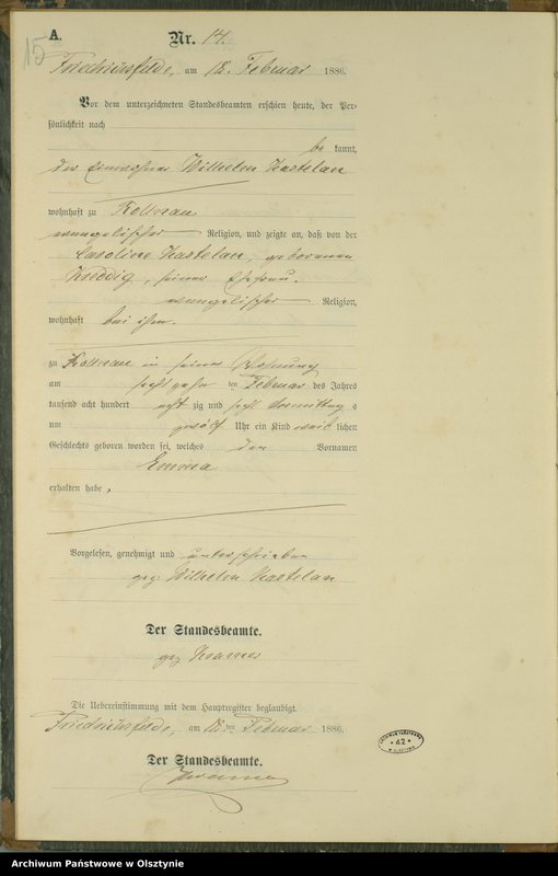 image.from.unit.number "Geburts-Neben-Register Nr 1 - 110"