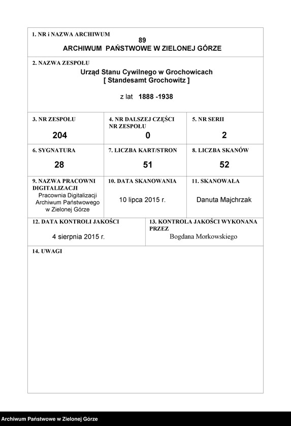 Obraz 1 z jednostki "Sterbe-Haupt-Register"