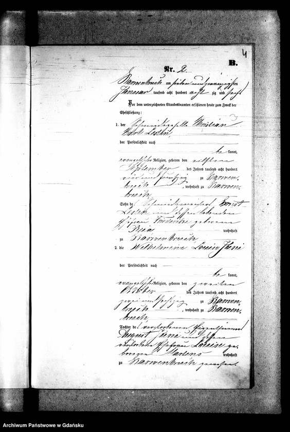 image.from.unit.number "Księga małżeństw"