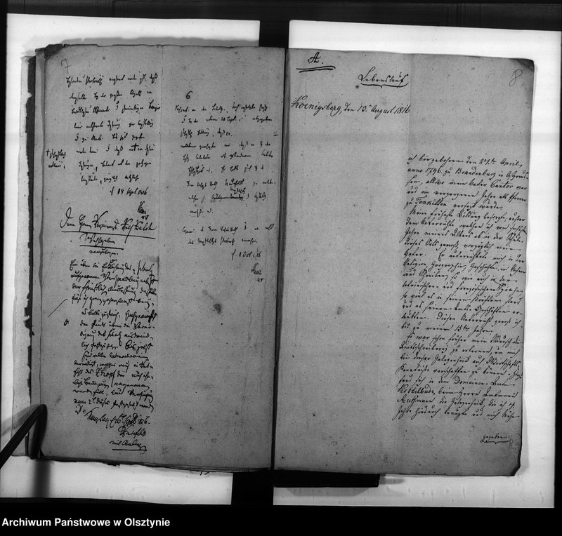 image.from.unit.number "Kasse jetzige Regierungs Sekretair Schulz [Gottfired Arnold Leopold]"
