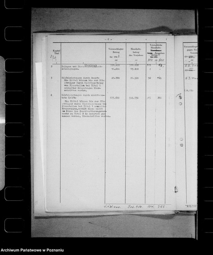 Obraz 18 z jednostki "Voranschlag- Medizinalverwaltung"