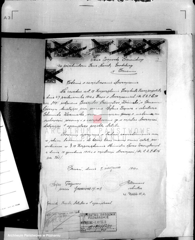 Obraz 8 z jednostki "/Towarzystwo Przemysłowe,,Kościuszko" Poznań/"