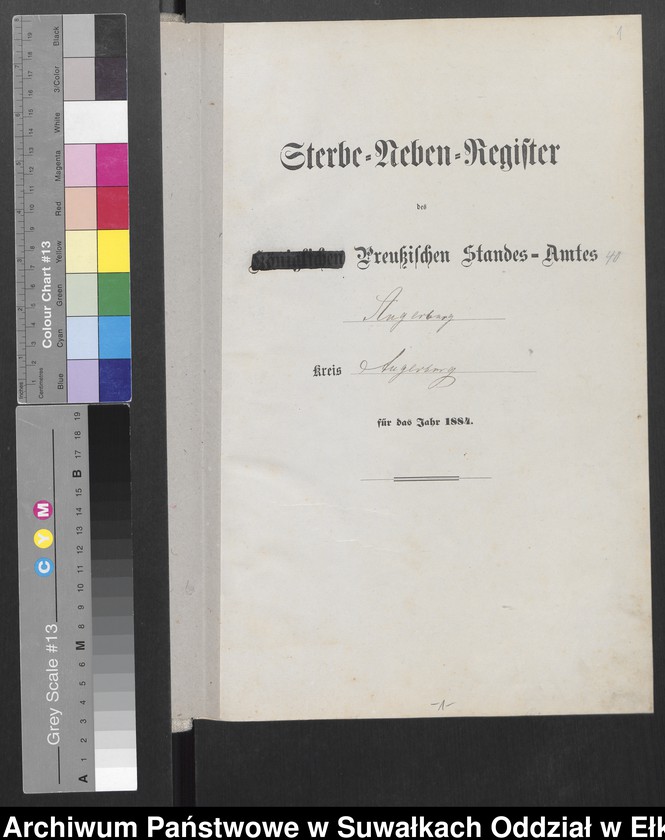 image.from.unit.number "Sterbe-Neben-Register des Preussischen Standes-Amtes Angerburg Kreis Angerburg"