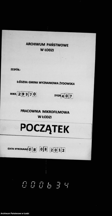 Obraz 1 z jednostki "Akta dotyczące spraw podatku dochodowego"