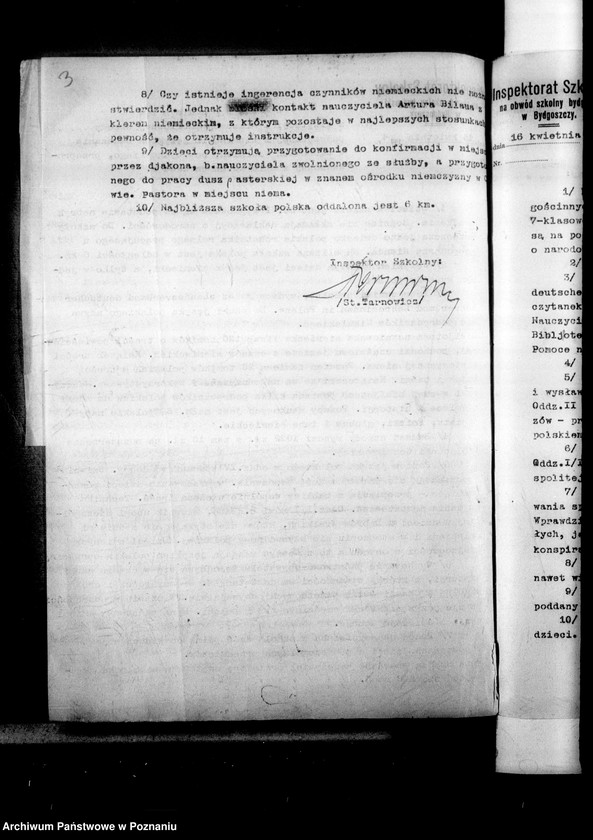 Obraz 7 z jednostki "Sprawozdania z wizytacji publicznych szkół powszechnych z niemieckim językiem nauczania"