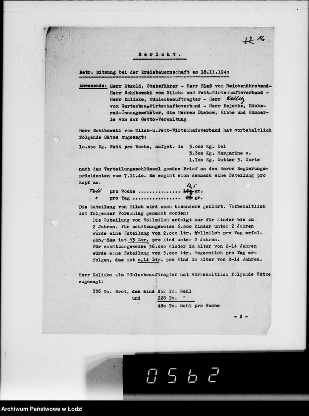 Obraz 20 z jednostki "Lebensmittel-Zuteilungssätze für die Juden-Versorgung"