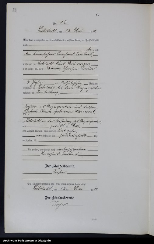 image.from.unit.number "Sterbe-Neben-Register Nr 1 - 42"