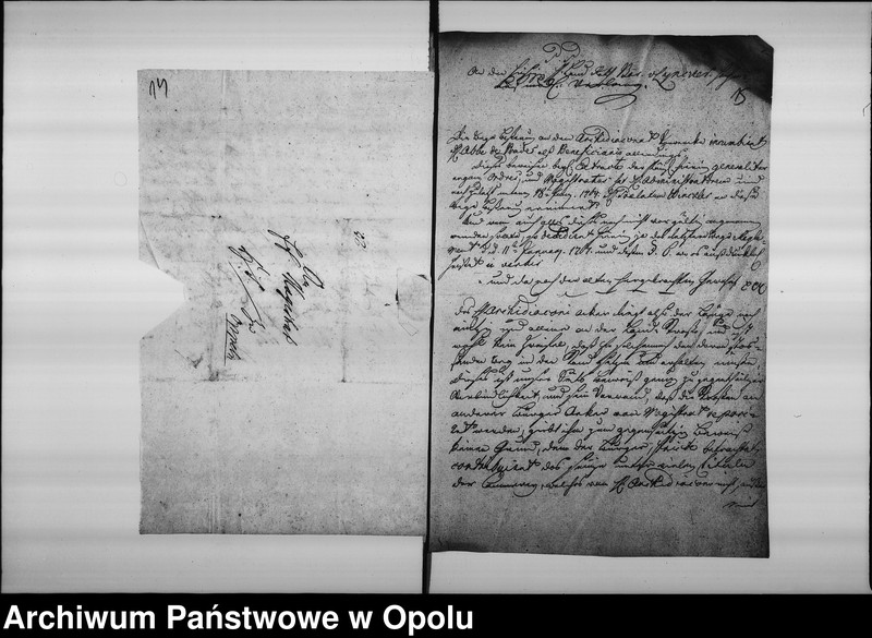 Obraz 16 z jednostki "Acta Specialia Die Reparatur des Weges beym Erl. Dechantey Vorwerk betreffend"