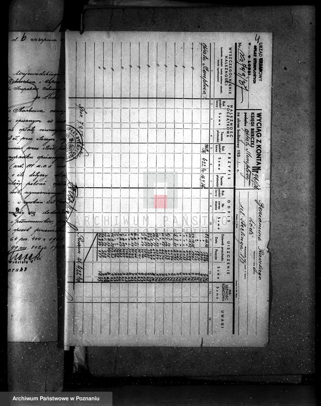 Obraz 8 z jednostki "Gmina Niewiesz powiat turecki /nadzór nad gospodarką leśną/"