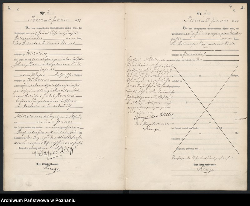 Obraz 6 z jednostki "Księga zgonów"