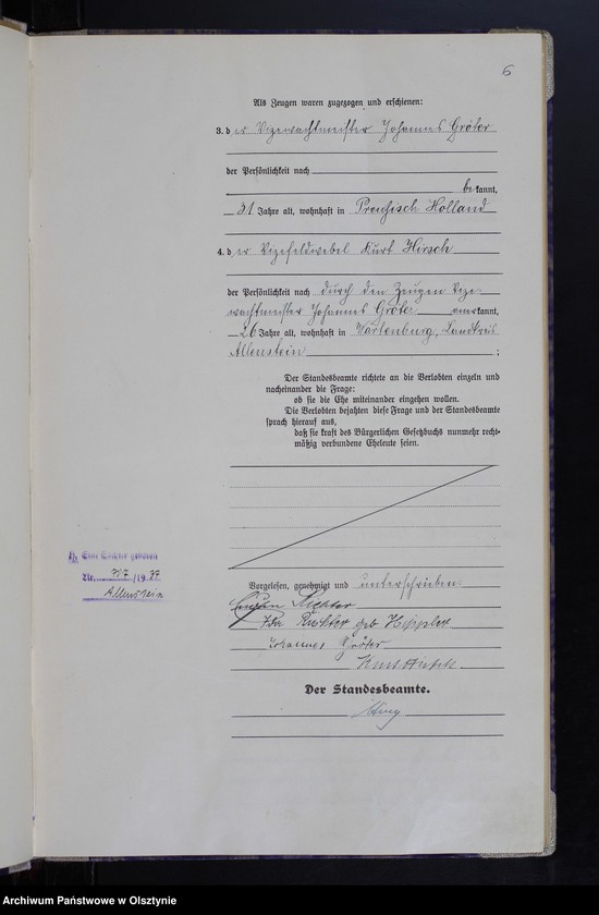 image.from.unit.number "Heirats-Haupt-Register Nr 1 - 100"