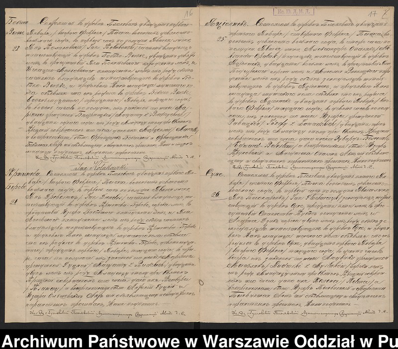 image.from.unit.number "Akta urodzeń, małżeństw, zgonów"
