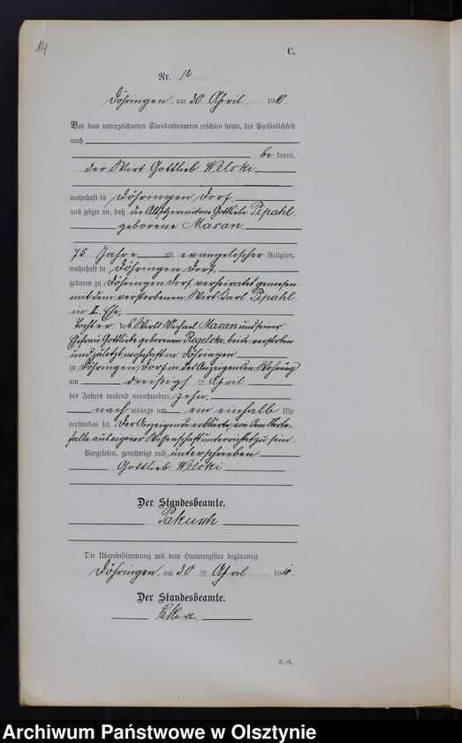 image.from.unit.number "Sterbe-Neben-Register Nr 1-27"