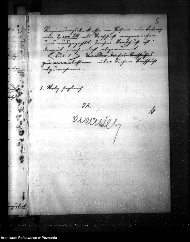 Obraz 9 z jednostki "Reguerungsoberkasse in Posen- Vorschüsse und Verwahrungen aus 1939/ 1940"