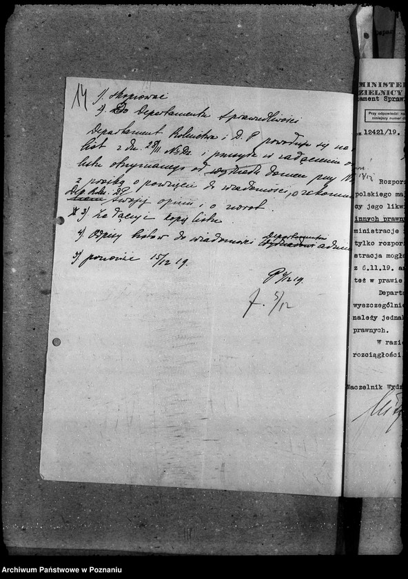 Obraz 19 z jednostki "Administracja majątków - generalia"