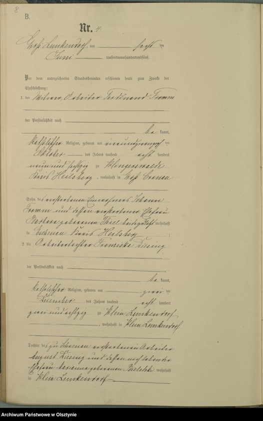 image.from.unit.number "Heiraths-Haupt-Register Nr 1 - 14; 1-17"