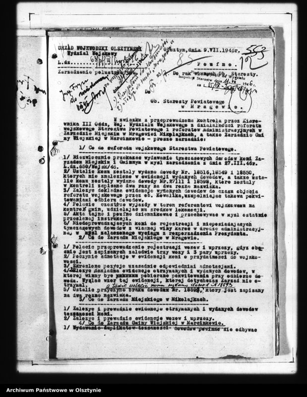 image.from.unit.number "Zarządzenia polustracyjne wydz. Wojskowych"