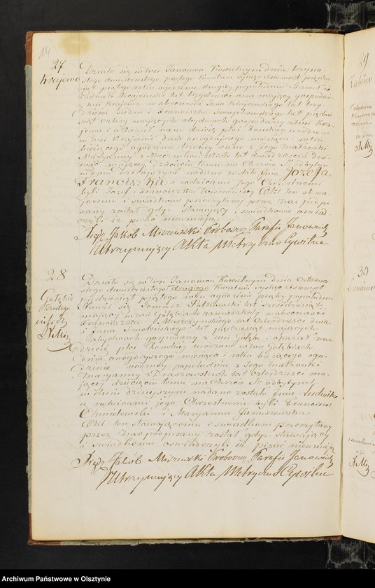 image.from.unit.number "Duplikat z Parafii Janowieckiej wraz z Annexami z roku 1855"