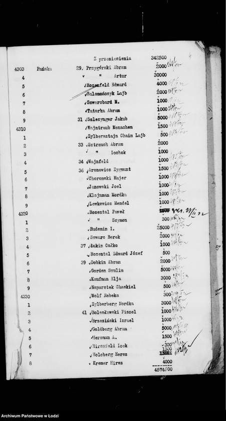 Obraz 7 z jednostki "Rejestr poborczy"