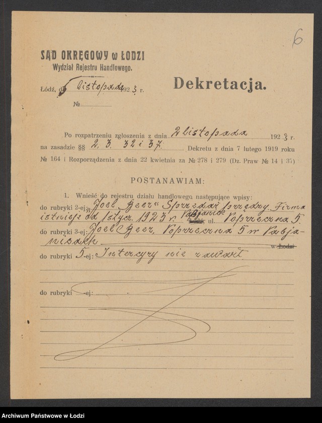 Obraz 8 z jednostki "Joel Beer- sprzedaż przędzy"