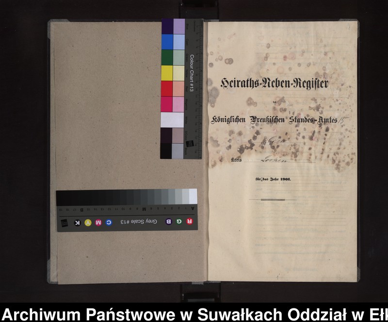 image.from.unit.number "Heiraths-Neben-Register des Königlichen Preussischen Standes-Amtes Orlen Kreis Loetzen"