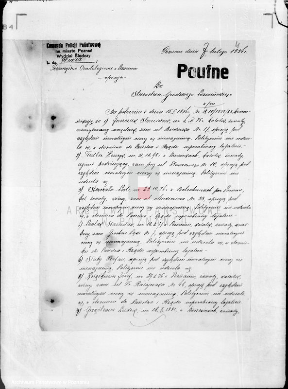 Obraz 8 z jednostki "/Towarzystwo Ornitologiczne w Poznaniu/"