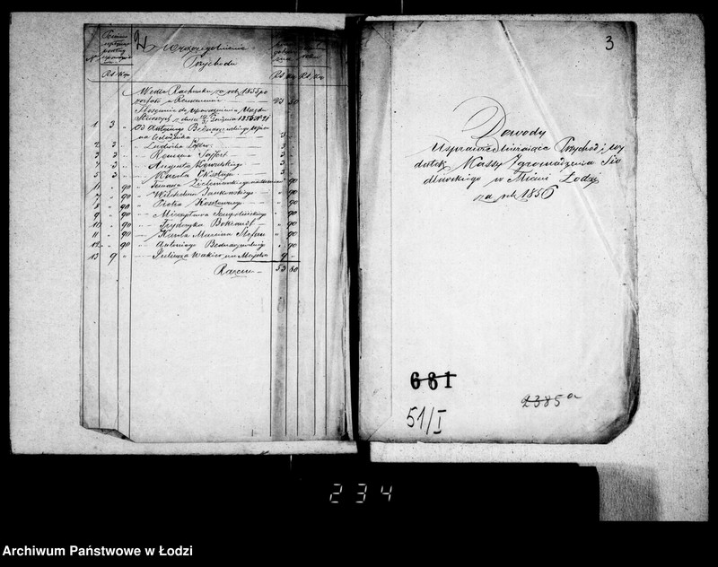 Obraz 5 z jednostki "Rachunek z funduszu Kasy Zgromadzenia Siodlarskiego w mieście Łodzi"