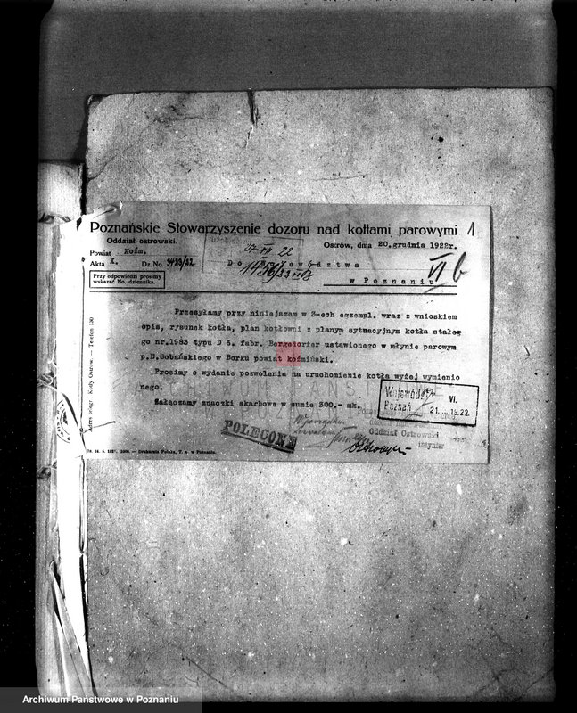 Obraz 5 z jednostki "Młyn motorowy E. Sobańskiego w Borku pow. Gostyński nr woj. 80"