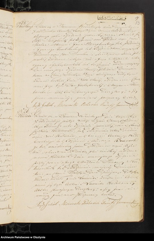 image.from.unit.number "Duplicat Akt Urodzenia Zaślubienia i Zeyścia Urzędnika Stanu Cywilnego Parafij Janowie[ckie]y za Rok 1847"
