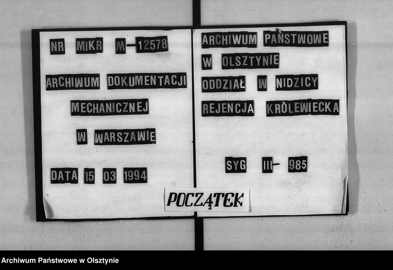 image.from.unit.number "Abtheilung des Innern. Beschwerden wieder den Kreis Secretair Czwalina in Heiligenbeil"