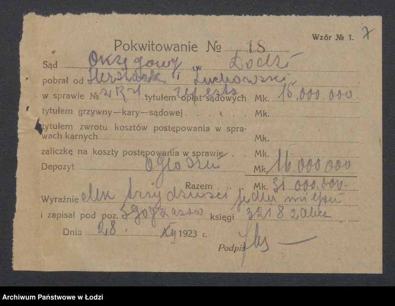 Obraz 9 z jednostki "Herosztark i Żuchowski – fabryka wyrobów włókienniczych"