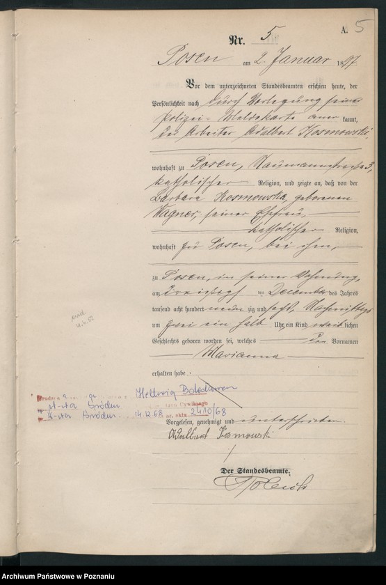 image.from.unit.number "Księga urodzeń t. I"