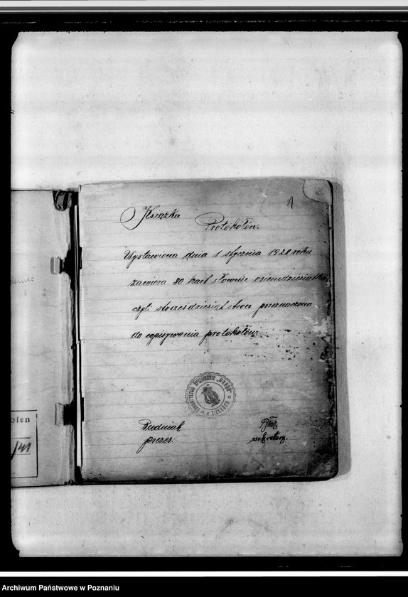 Obraz 5 z jednostki "Protokolarz zebrań"