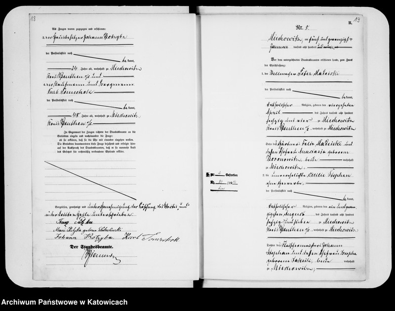 image.from.unit.number "Księga małżeństw za rok 1890 [nr 1 - 112]"