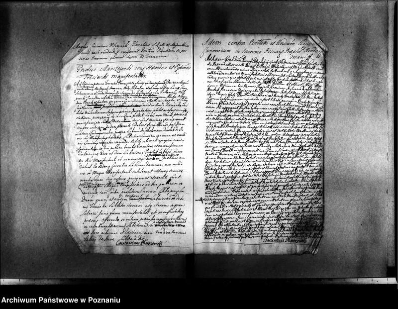 Obraz 9 z jednostki "Resignationes ,inscriptiones, relationes [protocollon]"